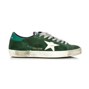 Golden Goose Superstar Low Suede Green 37
